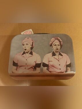 I Love Lucy vintage tin lunch box